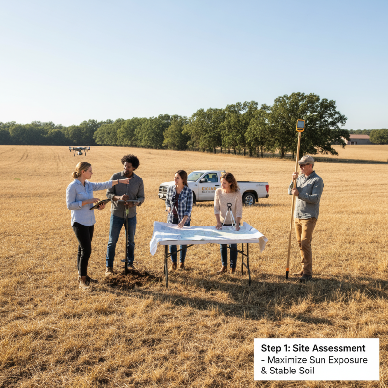 How to Install Solar Panels on the Ground Effectively?