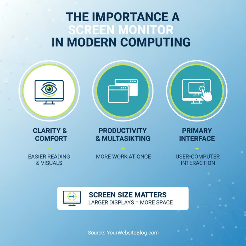 Why Do You Need a Screen Monitor for Your Computer?