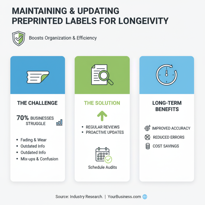 How to Use Preprinted Labels for Easy Organization and Efficient Labeling?