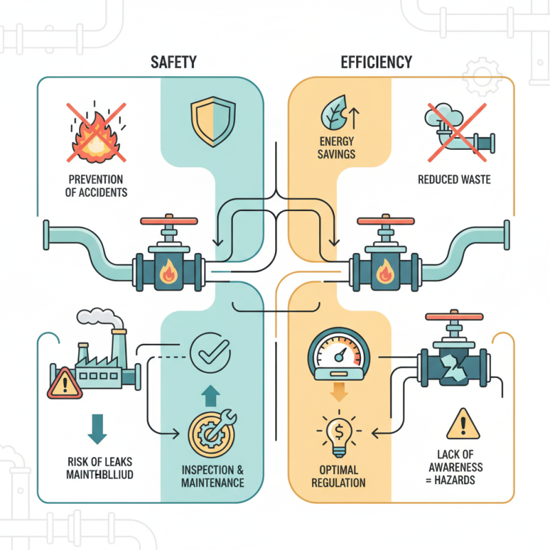 Why is a natural gas valve essential for safety and efficiency?