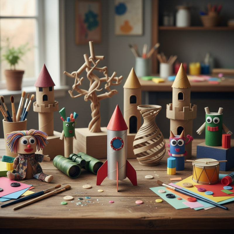 Top 10 Creative Uses for Cardboard Tubes in Crafts?