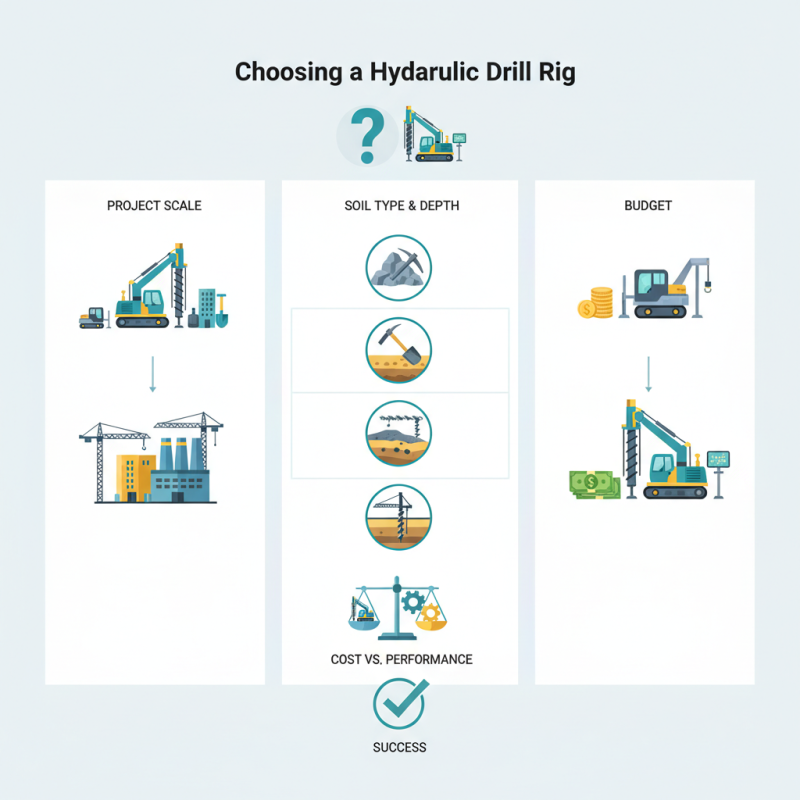 How to Choose the Right Hydraulic Drill Rig for Your Project?