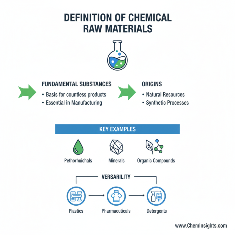 What are Chemical Raw Materials and Their Uses?