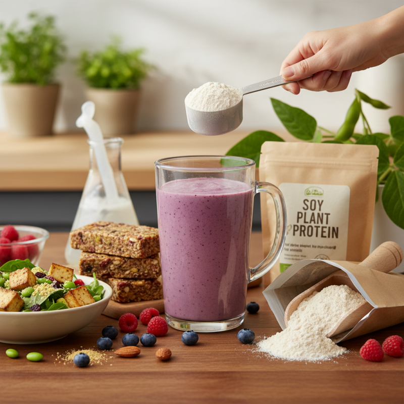 How to Use Soy Plant Protein for Muscle Growth and Health?