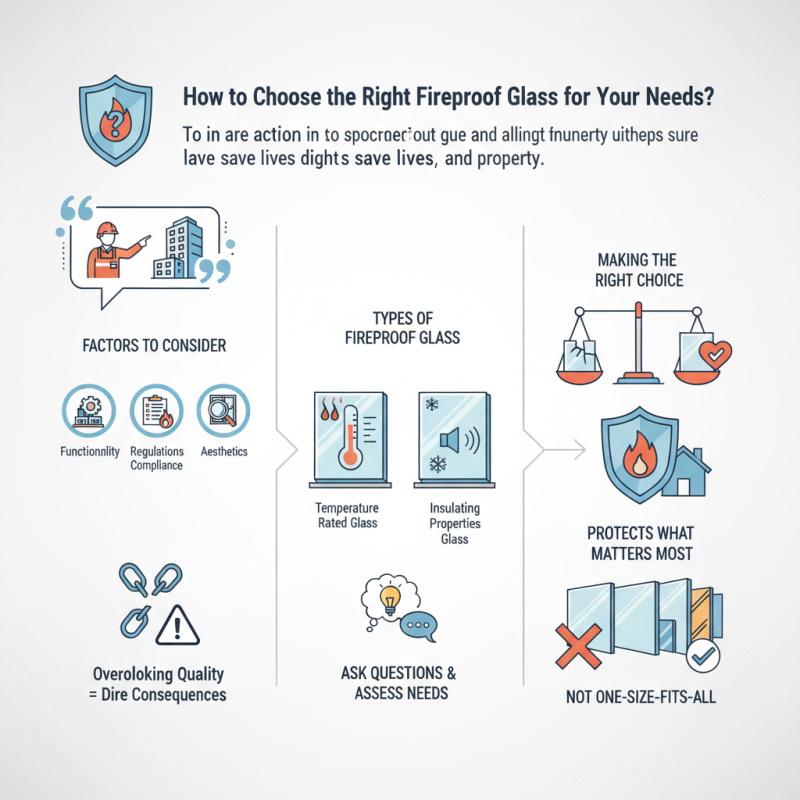 How to Choose the Right Fireproof Glass for Your Needs?