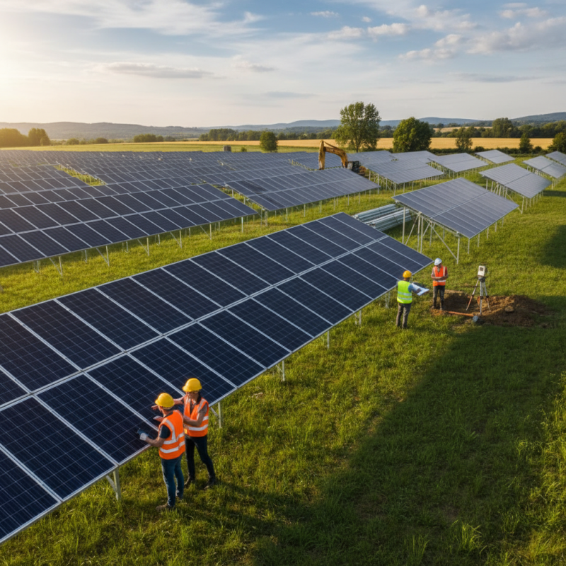 How to Install Solar Panels on the Ground Effectively?