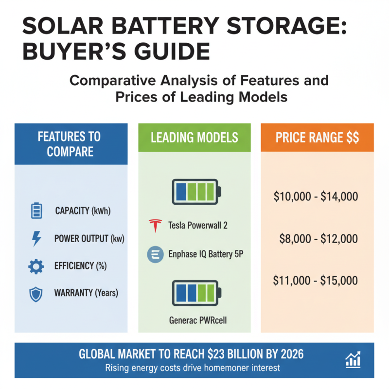 2026 Best Solar Battery Storage System for Homeowners?