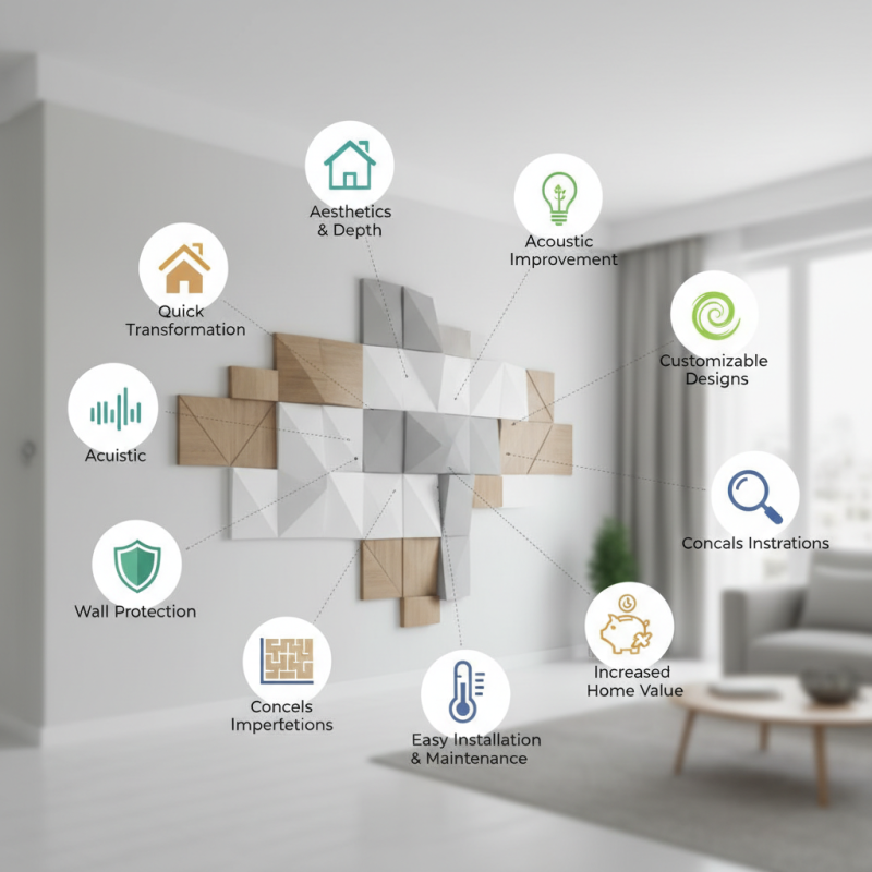 Top 10 Benefits of Using 3D Wall Panels for Your Home?