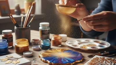 What are the Benefits of Using Metallic Pigment in Crafts?