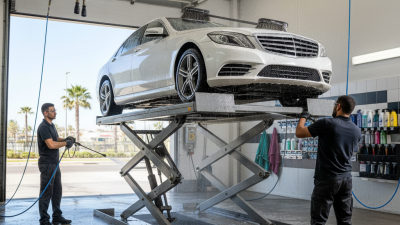 Top 10 Benefits of Using a Car Washing Scissor Lift?