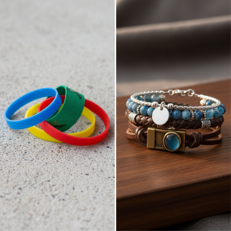 What is the Difference Between Wristbands and Bracelets?