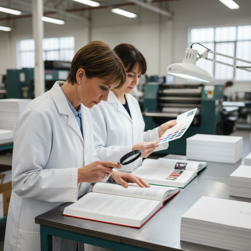 Book Printing Inspection Best Practices for Quality Assurance?