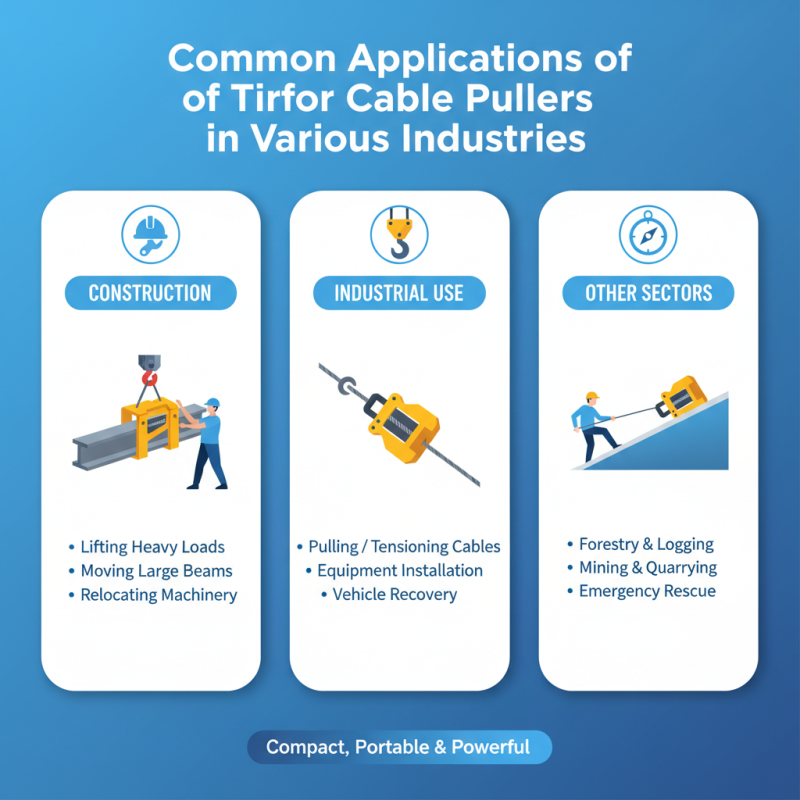 What is a Tirfor Cable Puller and How Does It Work?