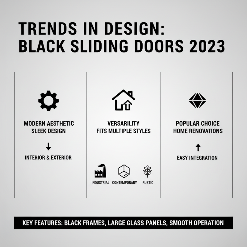 How to Choose the Best Black Sliding Door for Your Home?