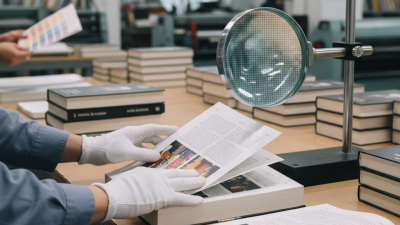 How to Conduct Book Printing Inspection Effectively?