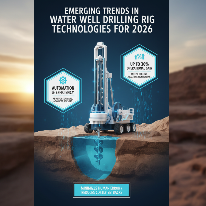 2026 Top Water Well Drilling Rig Technologies and Innovations?