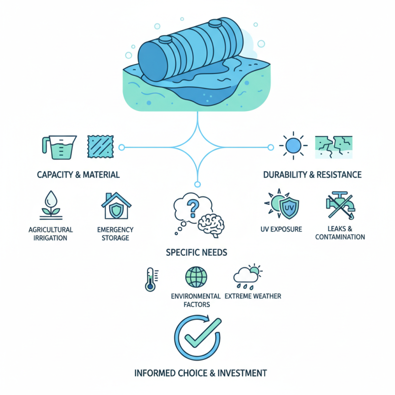 How to Choose the Best Flexible Water Tanks for Your Needs?