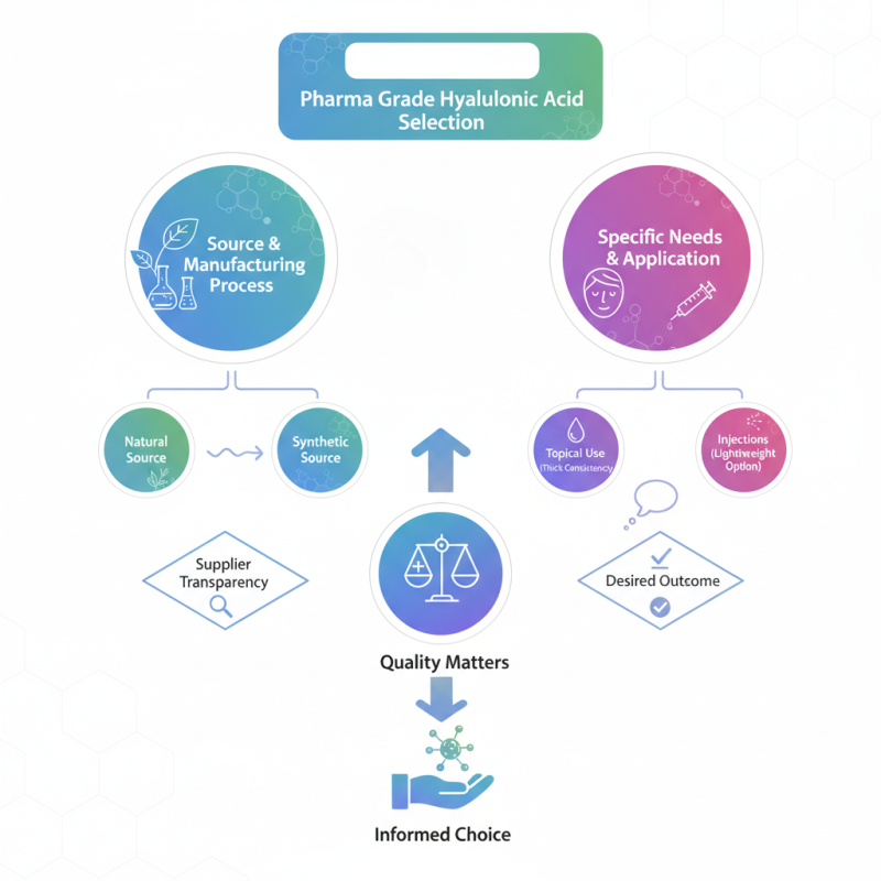 How to Choose Pharma Grade Hyaluronic Acid for Your Needs?