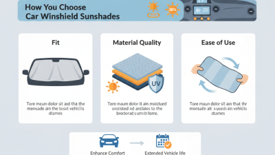 How to Choose the Best Custom Windshield Sunshades for Your Car?