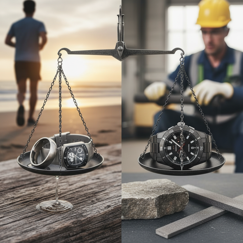 How to Choose Between Titanium and Tungsten Carbide?