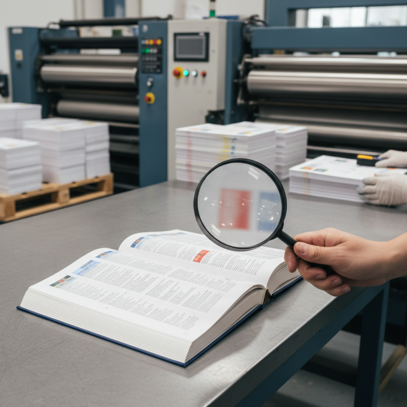 How to Ensure Quality in Book Printing Inspection?