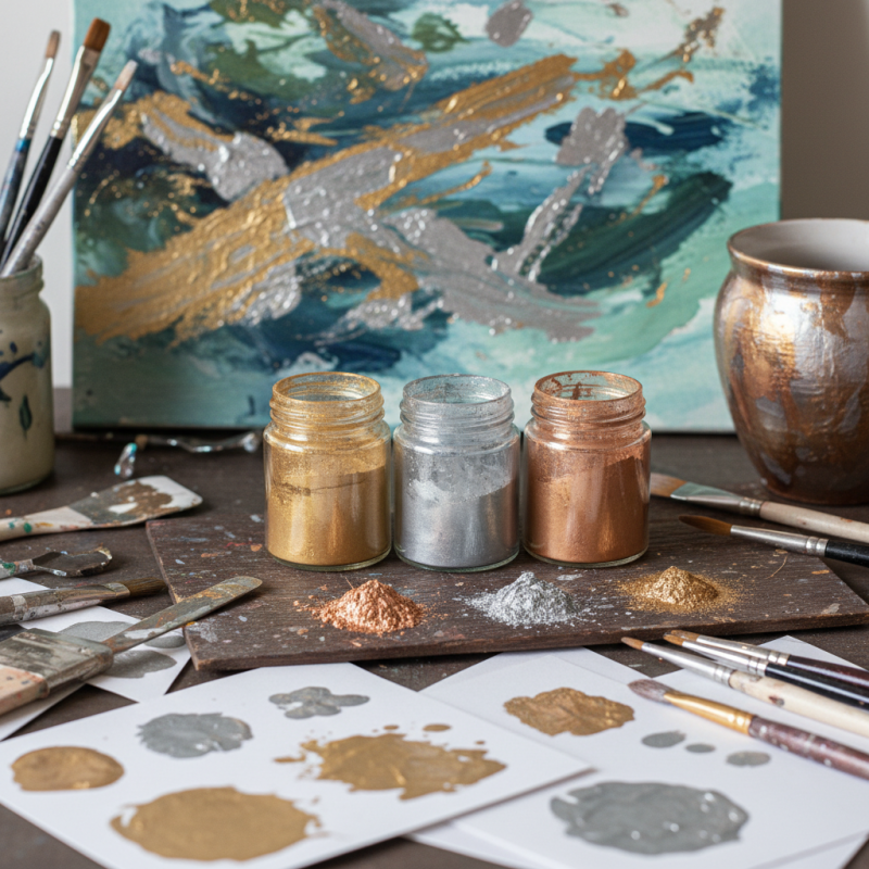 How to Use Metallic Pigment for Stunning Art Projects?