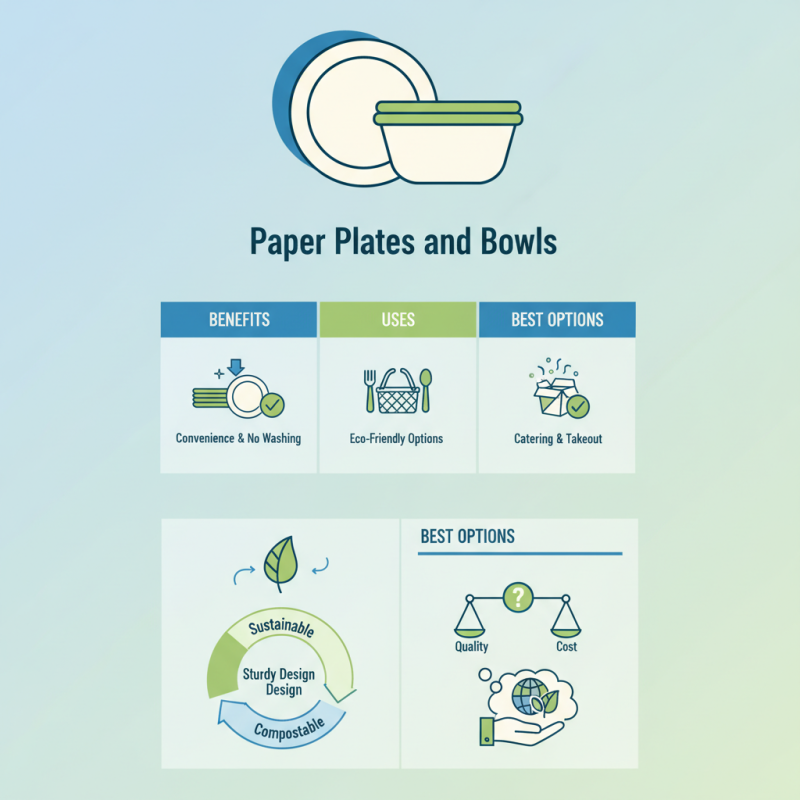 Paper Plates And Bowls Benefits Uses And Best Options?