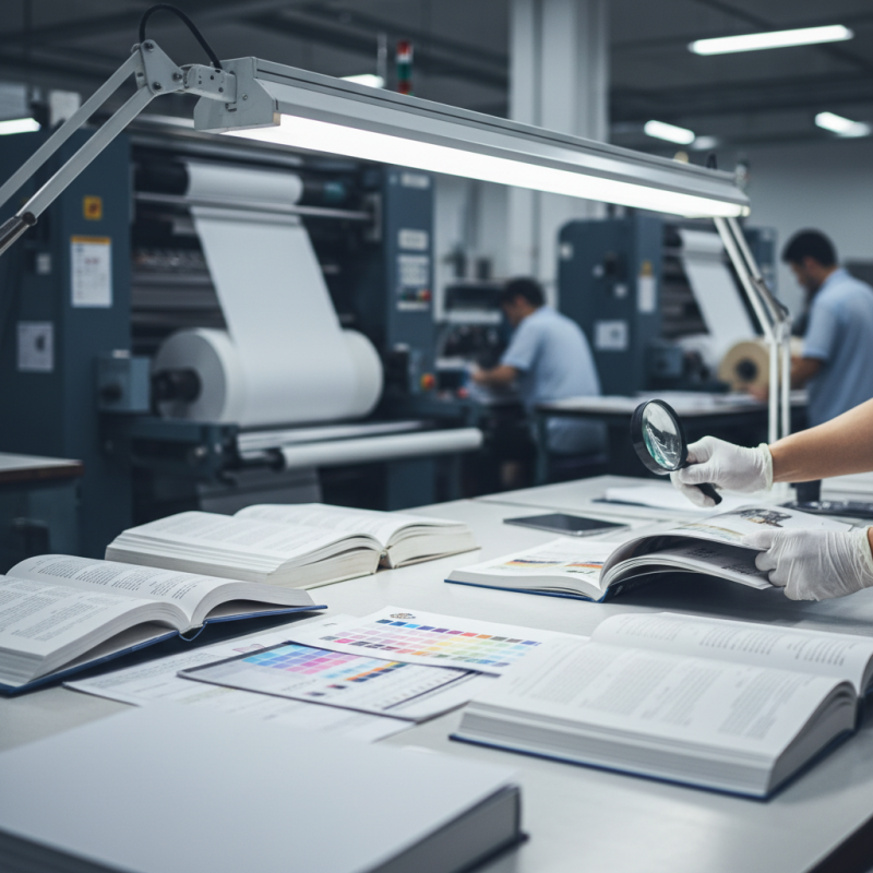 How to Ensure Quality in Book Printing Inspection Process?