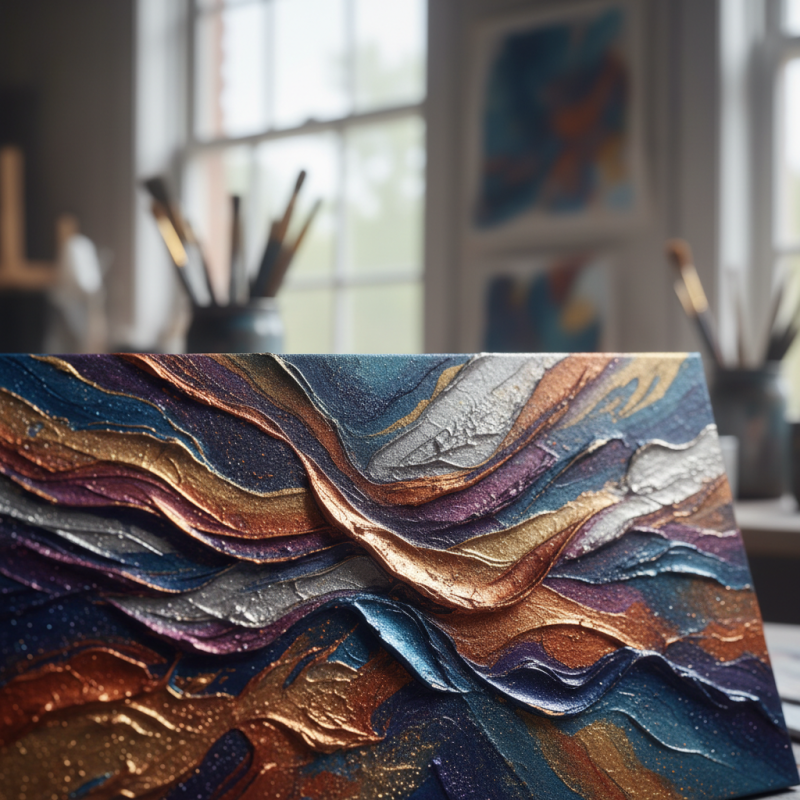 What are the Benefits of Metallic Pigment in Art and Design?