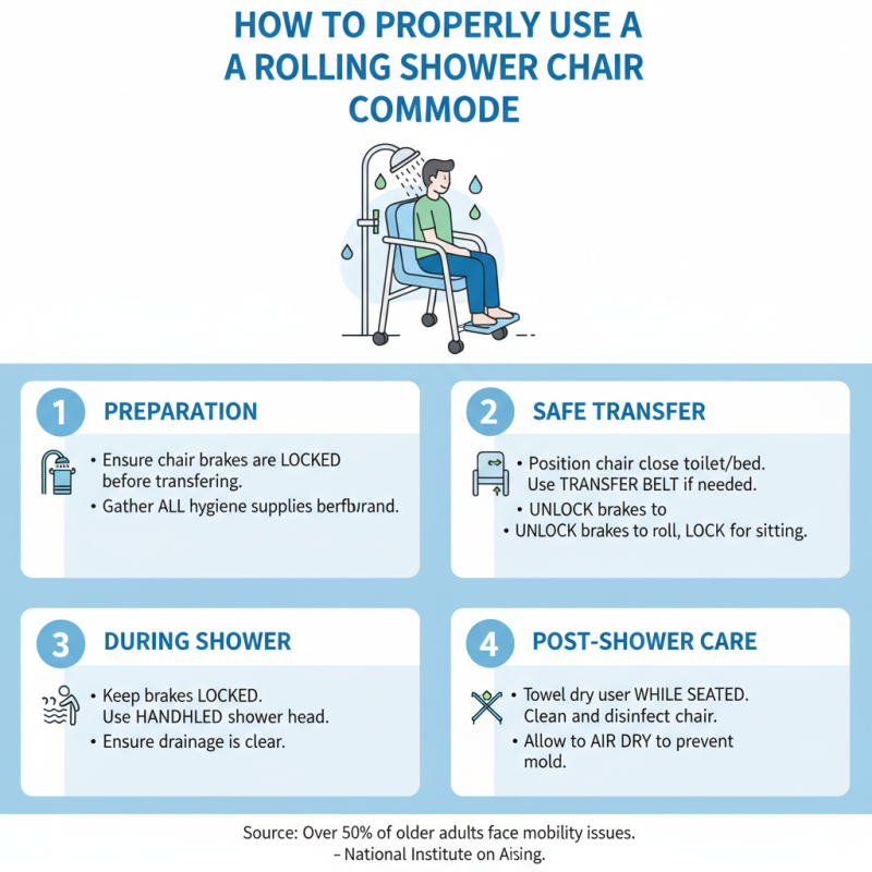 What is a Rolling Shower Chair Commode and How Does it Work?