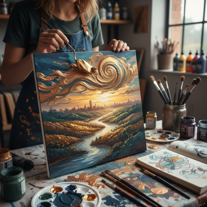 How to Use Metallic Pigment for Stunning Art Projects?