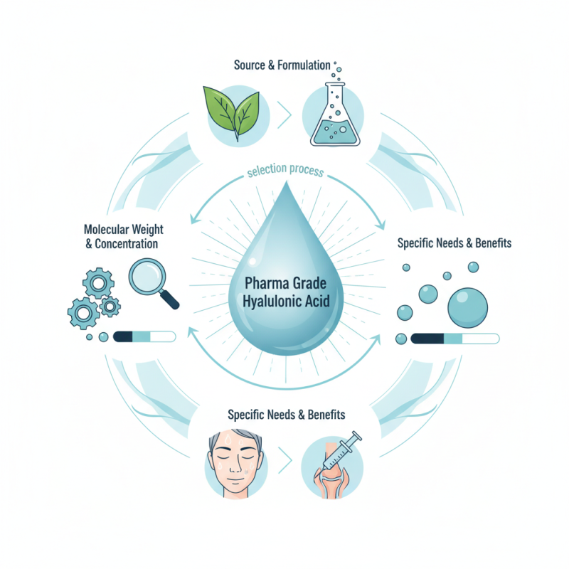 How to Choose the Best Pharma Grade Hyaluronic Acid for Your Needs?