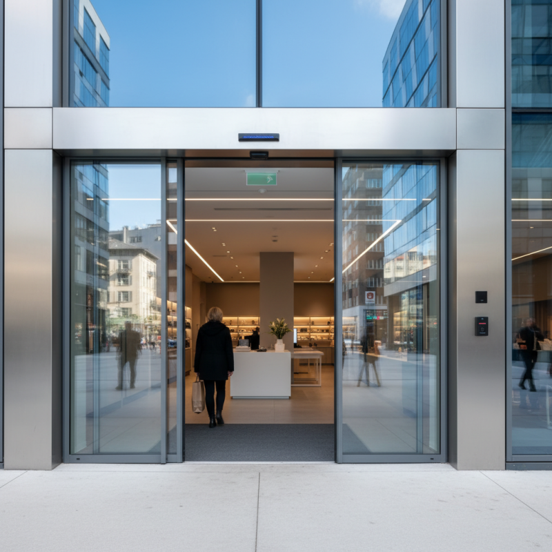 How to Choose the Best Touchless Automatic Entry Doors?