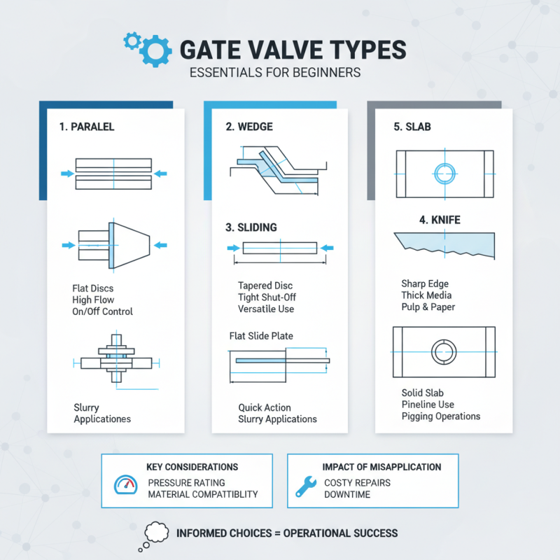 Top 5 Gate Valve Types Explained for Beginners?