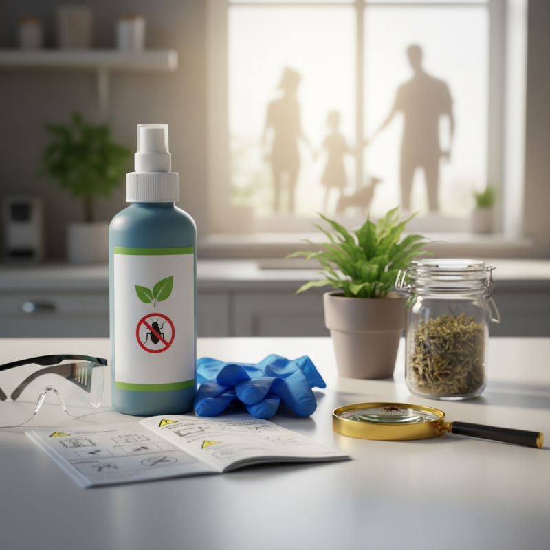 How to Use Household Insecticide Safely and Effectively?