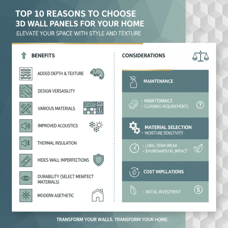 Top 10 Reasons to Choose 3D Wall Panels for Your Home?