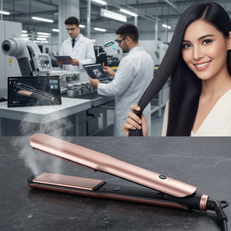 Why Choose Custom Hair Straightener Steam Flat Iron Factories?