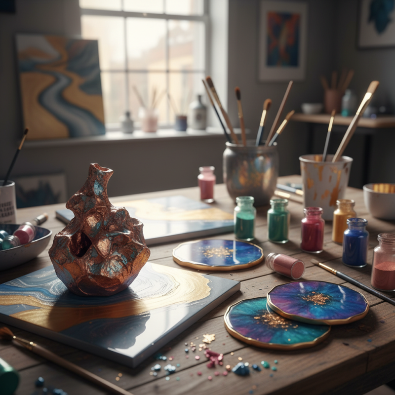 Ultimate Metallic Pigment Tips for Stunning Crafts and Art?