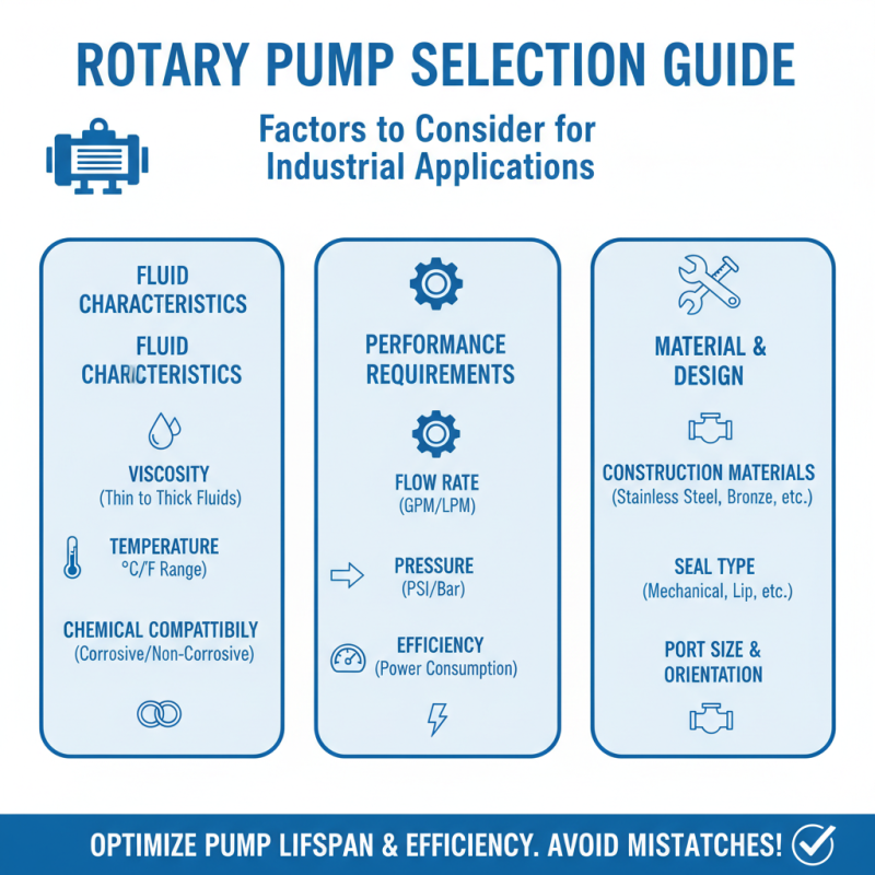 Why Choose a Rotary Pump for Your Industrial Applications?