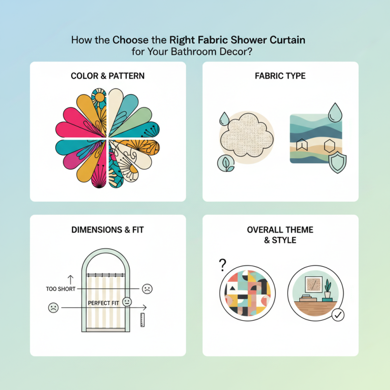 How to Choose the Right Fabric Shower Curtain for Your Bathroom Decor?