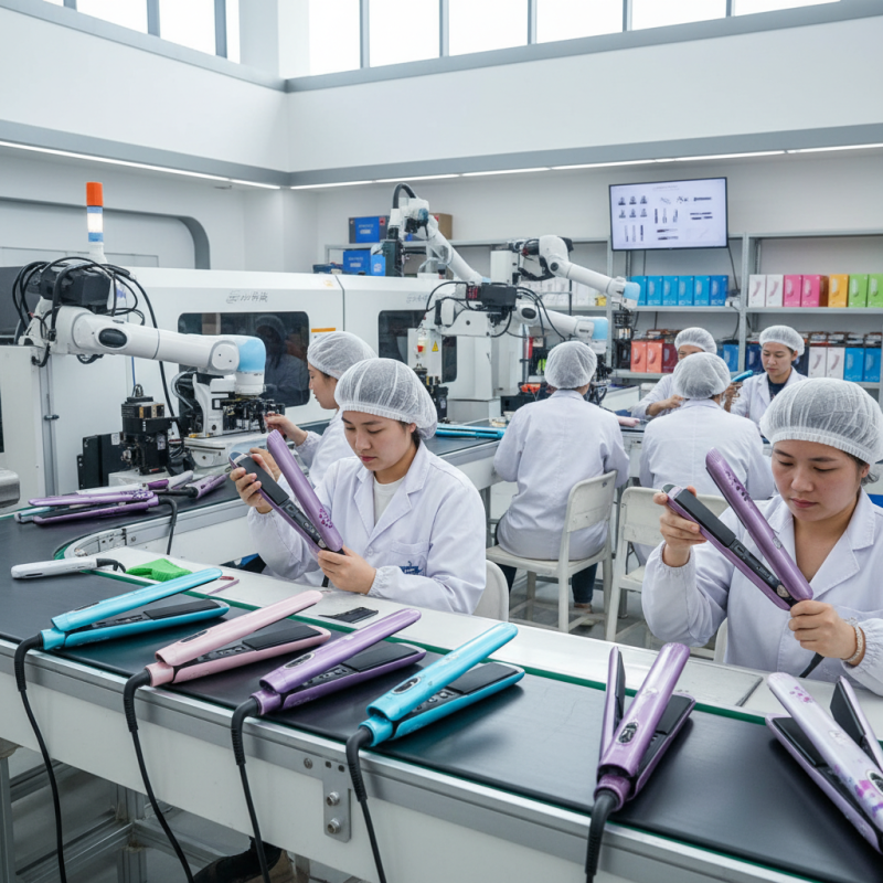 What is a Custom Hair Straightener Steam Flat Iron Factory?