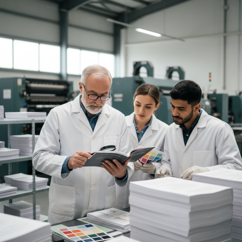 How to Ensure Quality in Book Printing Inspection?