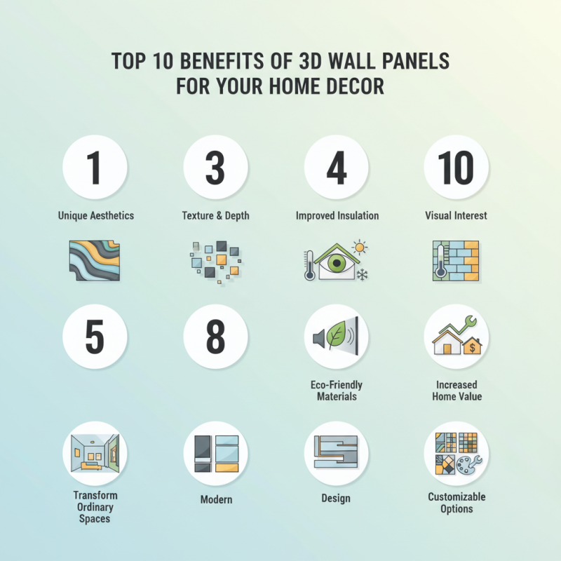 Top 10 Benefits of 3D Wall Panels for Your Home Decor?