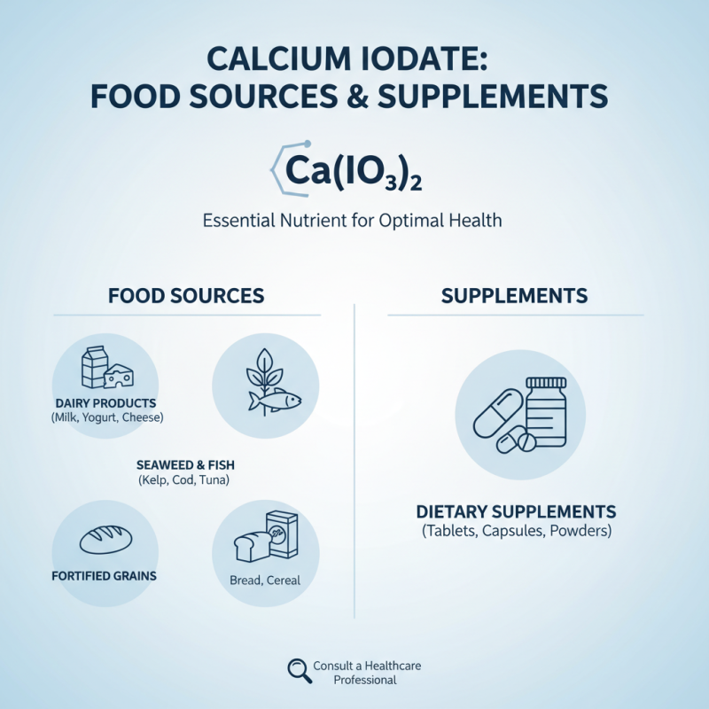 How to Use Calcium Iodate for Health Benefits?
