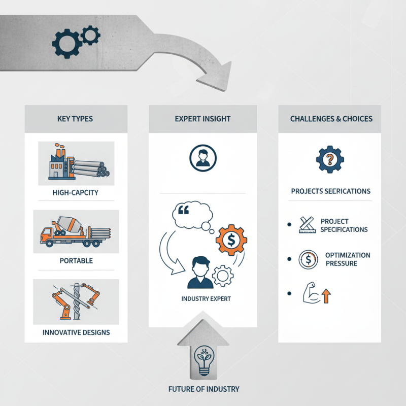 Top Concrete Pole Machine Types for Efficient Manufacturing Solutions?