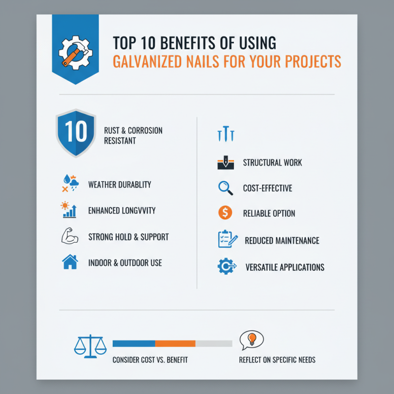 Top 10 Benefits of Using Galvanized Nails for Your Projects?