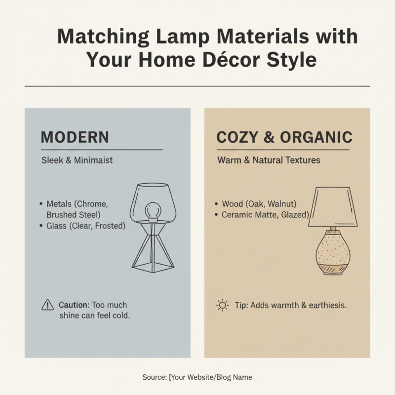 How to Choose the Right Lamp Material for Your Home?