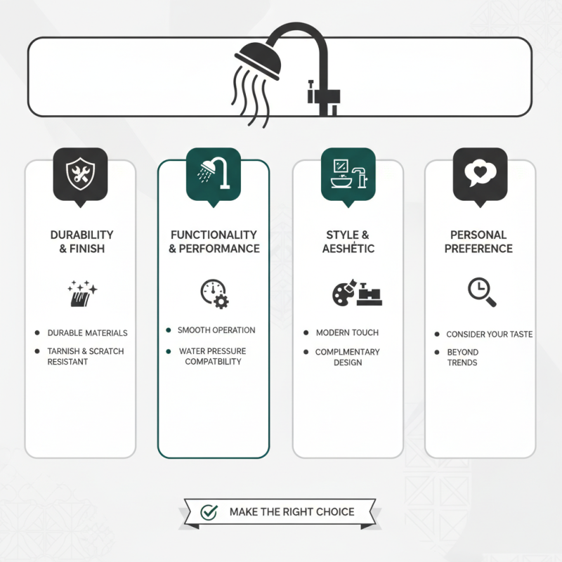 Black Shower Faucet Set Tips for Choosing the Best One?