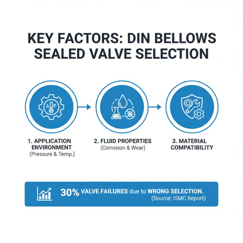 How to Choose the Right Din Bellows Sealed Valves for Your Applications?