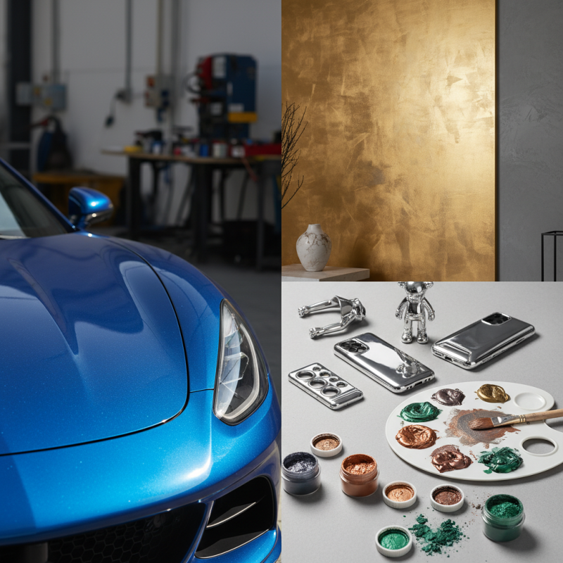 Best Metallic Pigment Uses Features and Benefits?